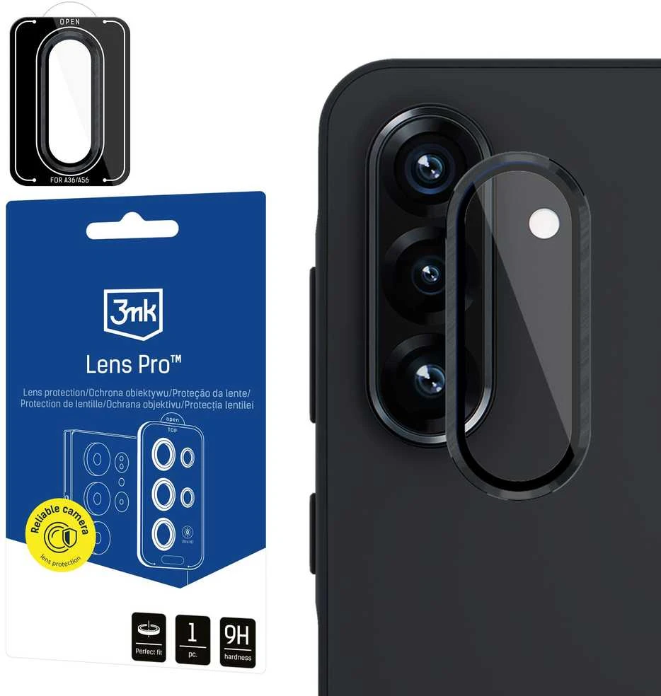 3mk objektyvo apsaugos kameros stiklas, skirtas Samsung Galaxy A56 5G