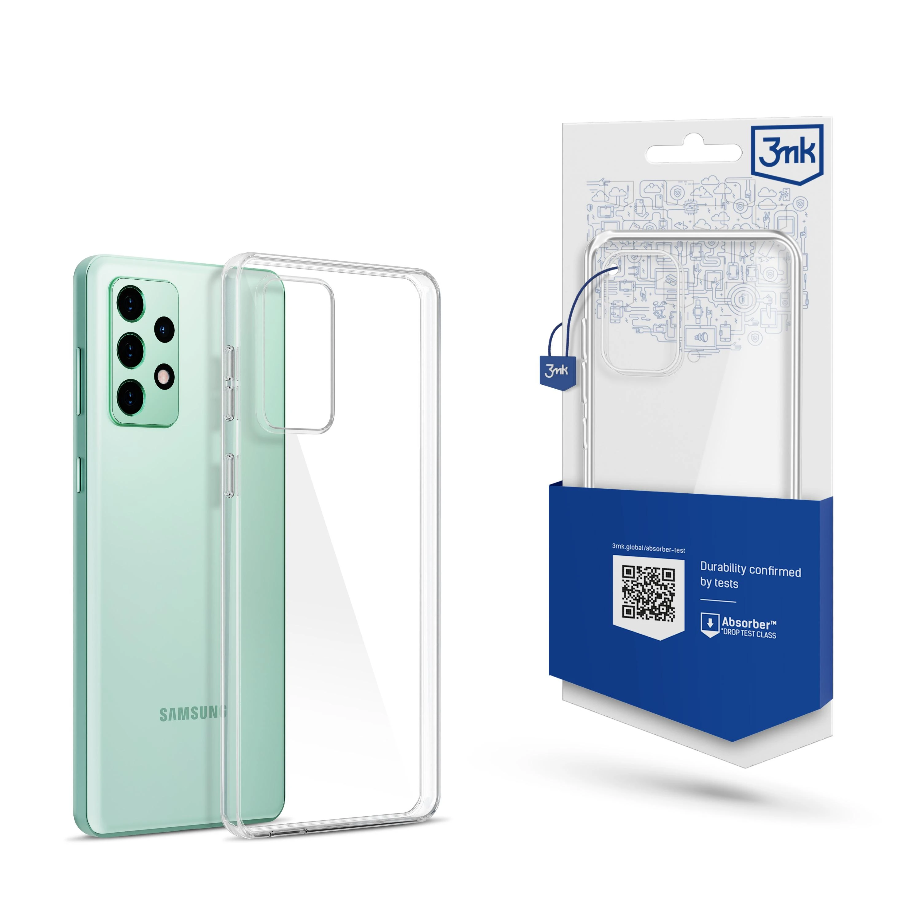 Dėklas 3MK Clear Case 1,2mm Samsung A736 A73 5G