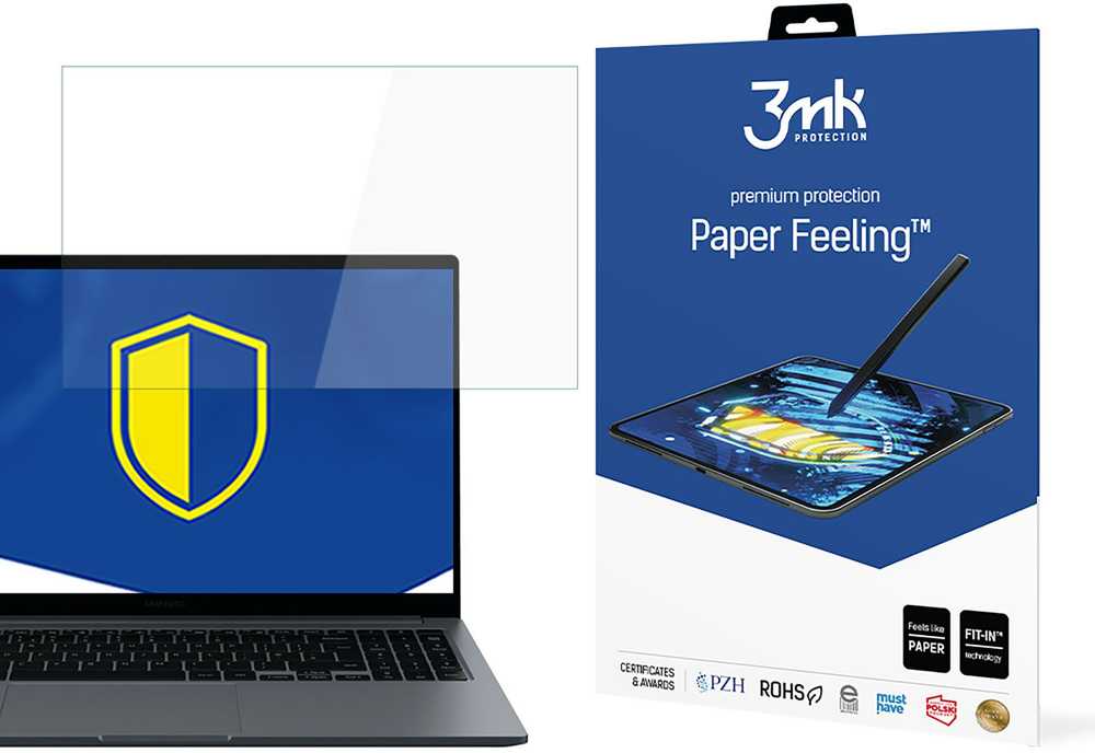 Samsung Galaxy Book 4 15,6 - iki 17" 3mk Paper Feeling