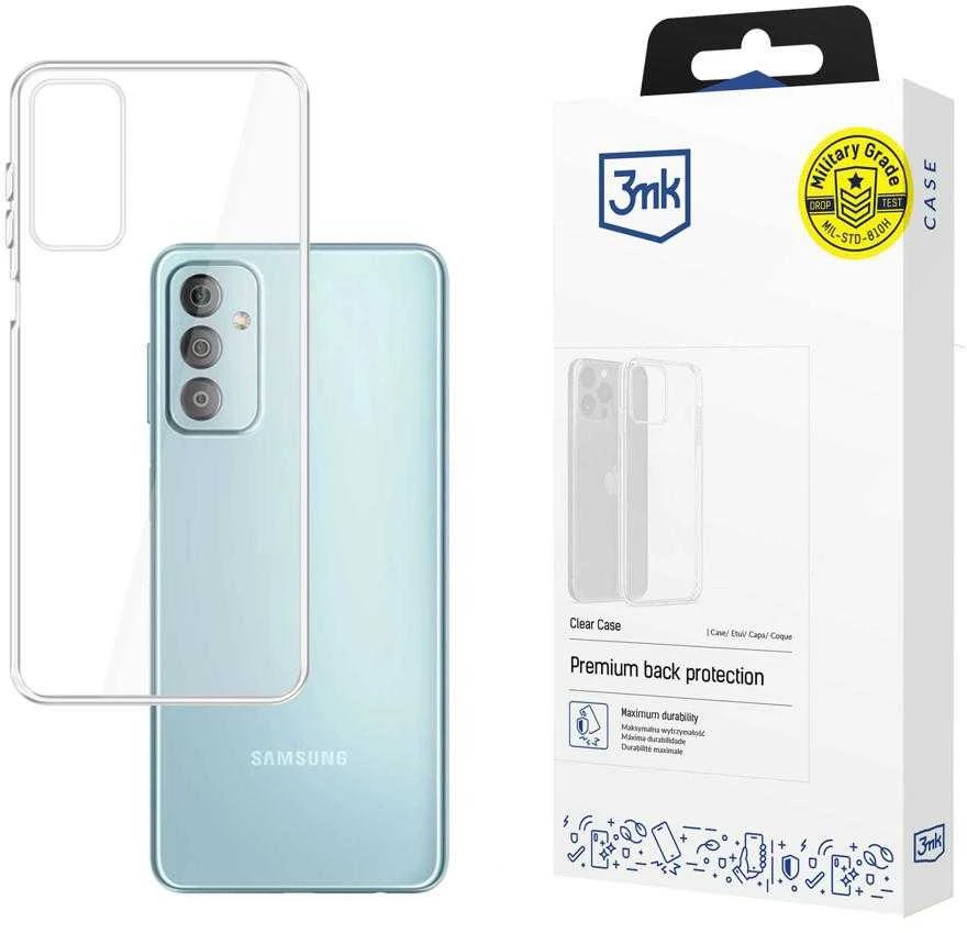 3mk skaidrus dėklas, skirtas „Samsung Galaxy F23 5G“ - permatomas