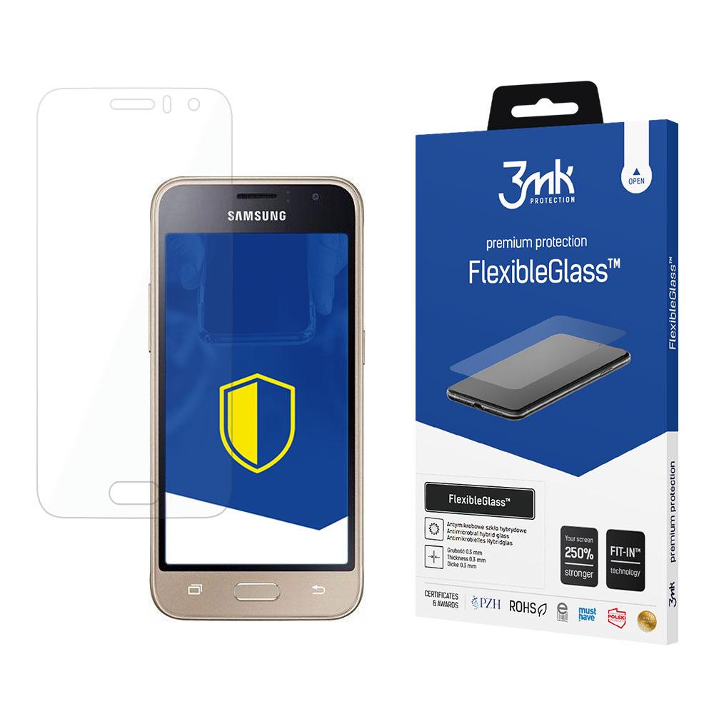 „3MK Hybrid Glass FlexibleGlass“, skirtas „Samsung Galaxy J1 J120 2016“