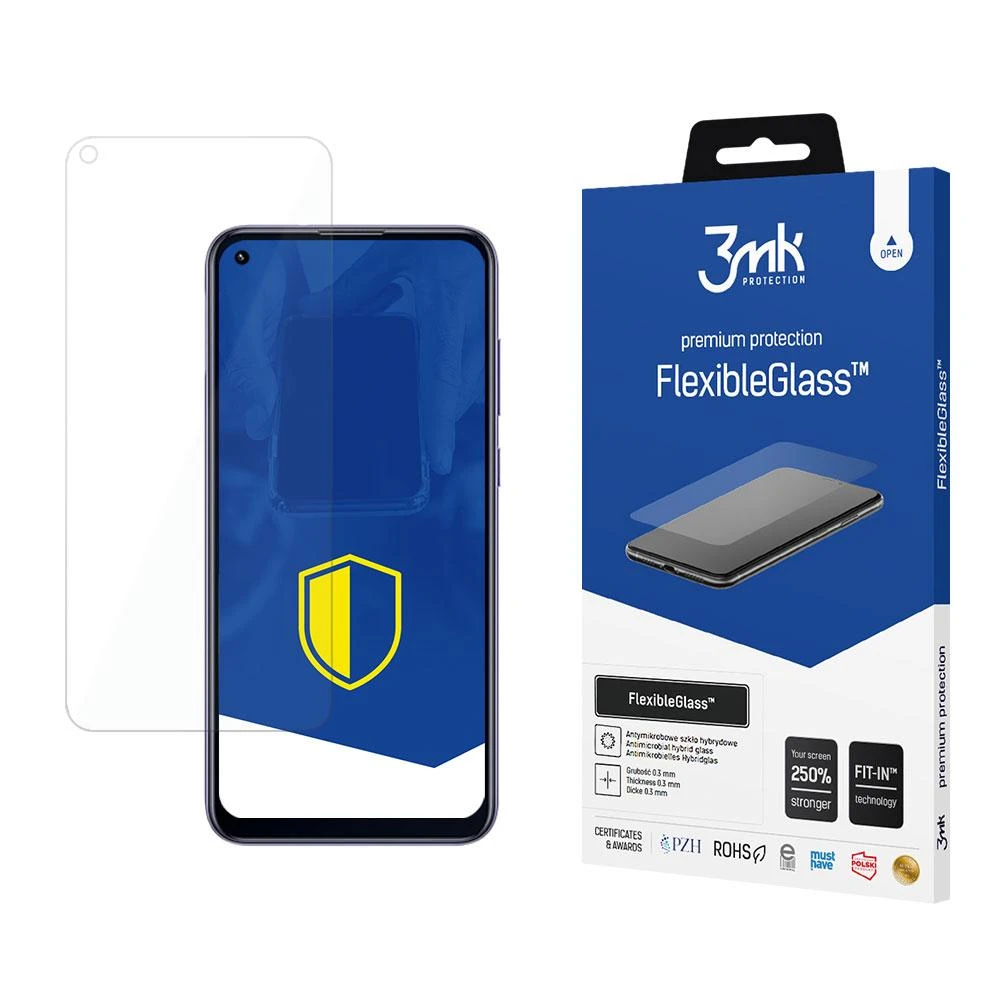 LCD apsauginė plėvelė 3MK Lankstus stiklas Samsung M115 M11/A115 A11