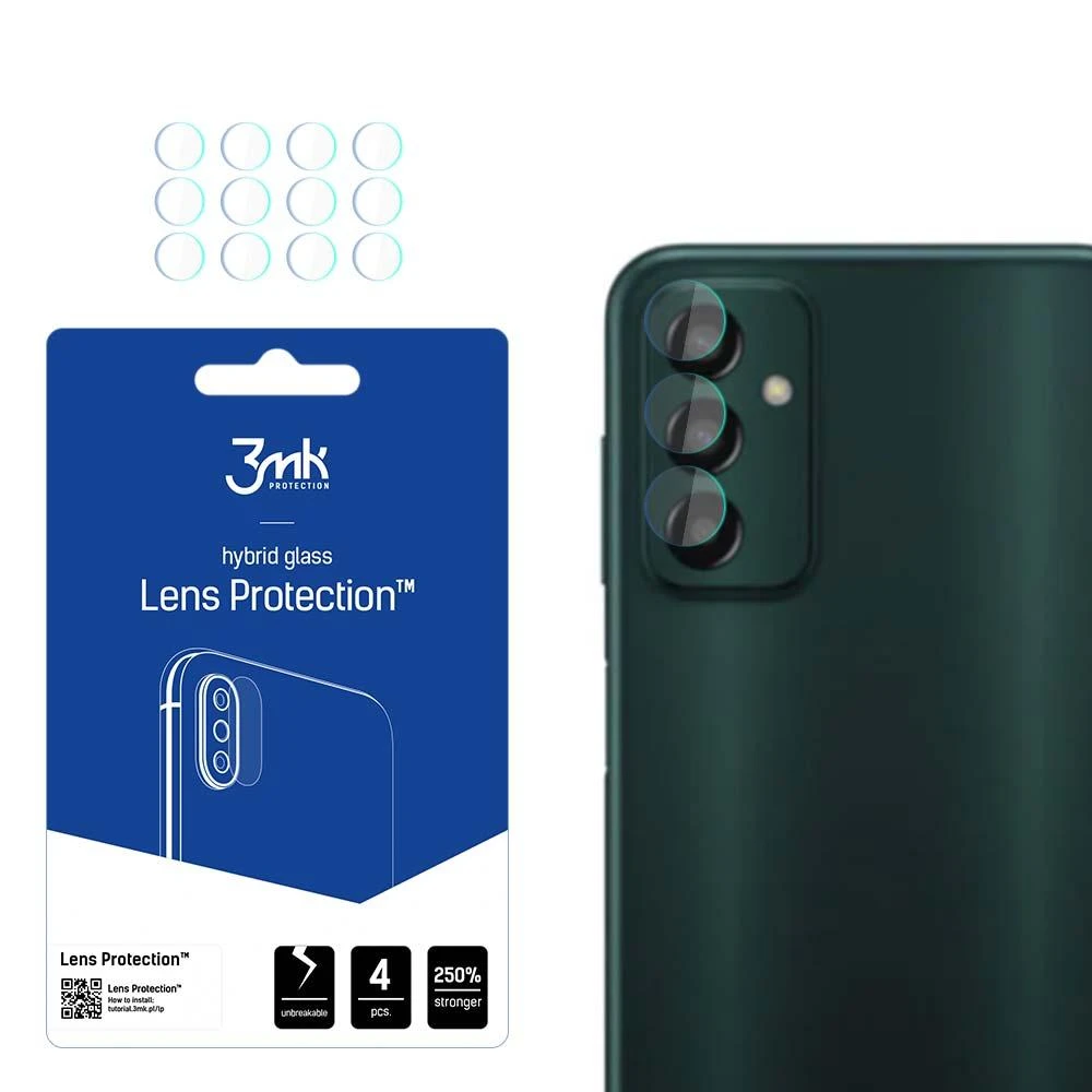 3MK objektyvo apsauga Samsung M13 5G kameros objektyvo apsauga 4 vnt.