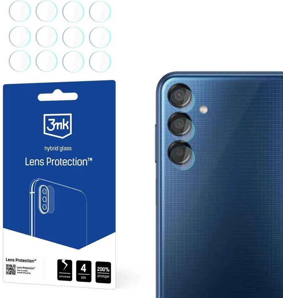 3MK objektyvo apsauga Samsung M15 5G M156 fotoaparato objektyvo apsauga 4vnt