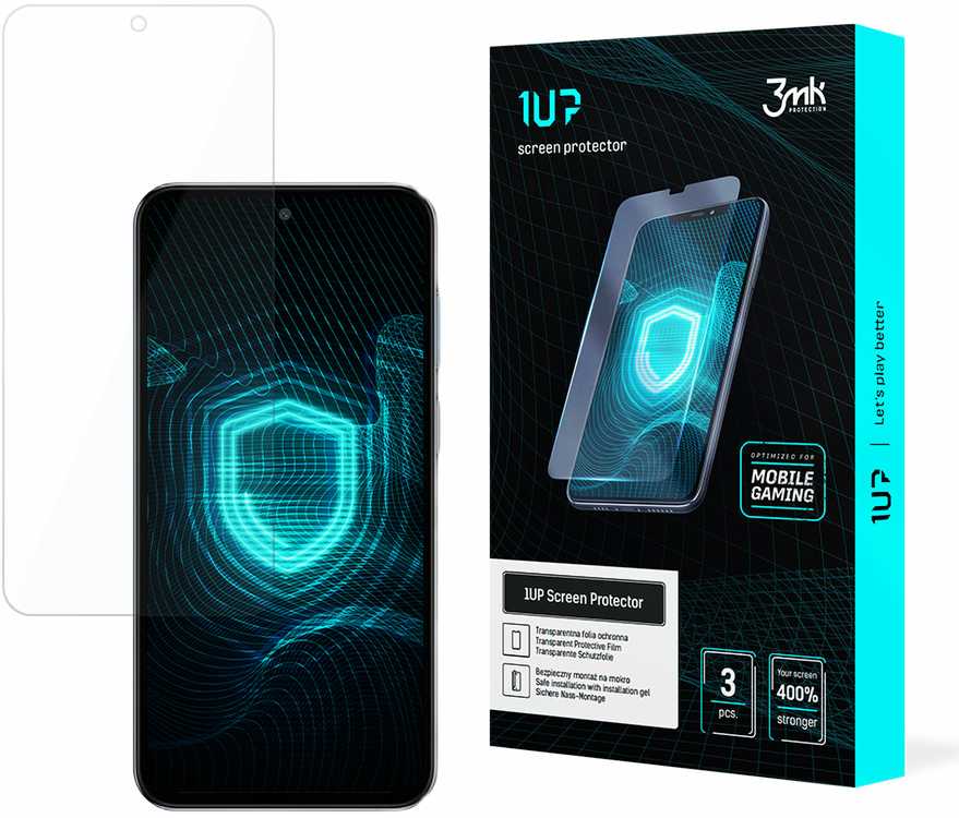 3mk 1UP - apsauginė plėvelė skirta Samsung Galaxy M35 (3 pieces)