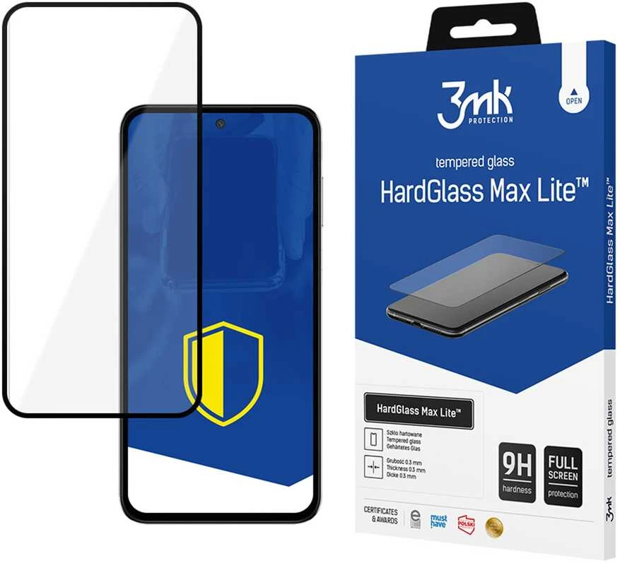 Samsung Galaxy M35 5G - 3mk HardGlass Max Lite Juodas