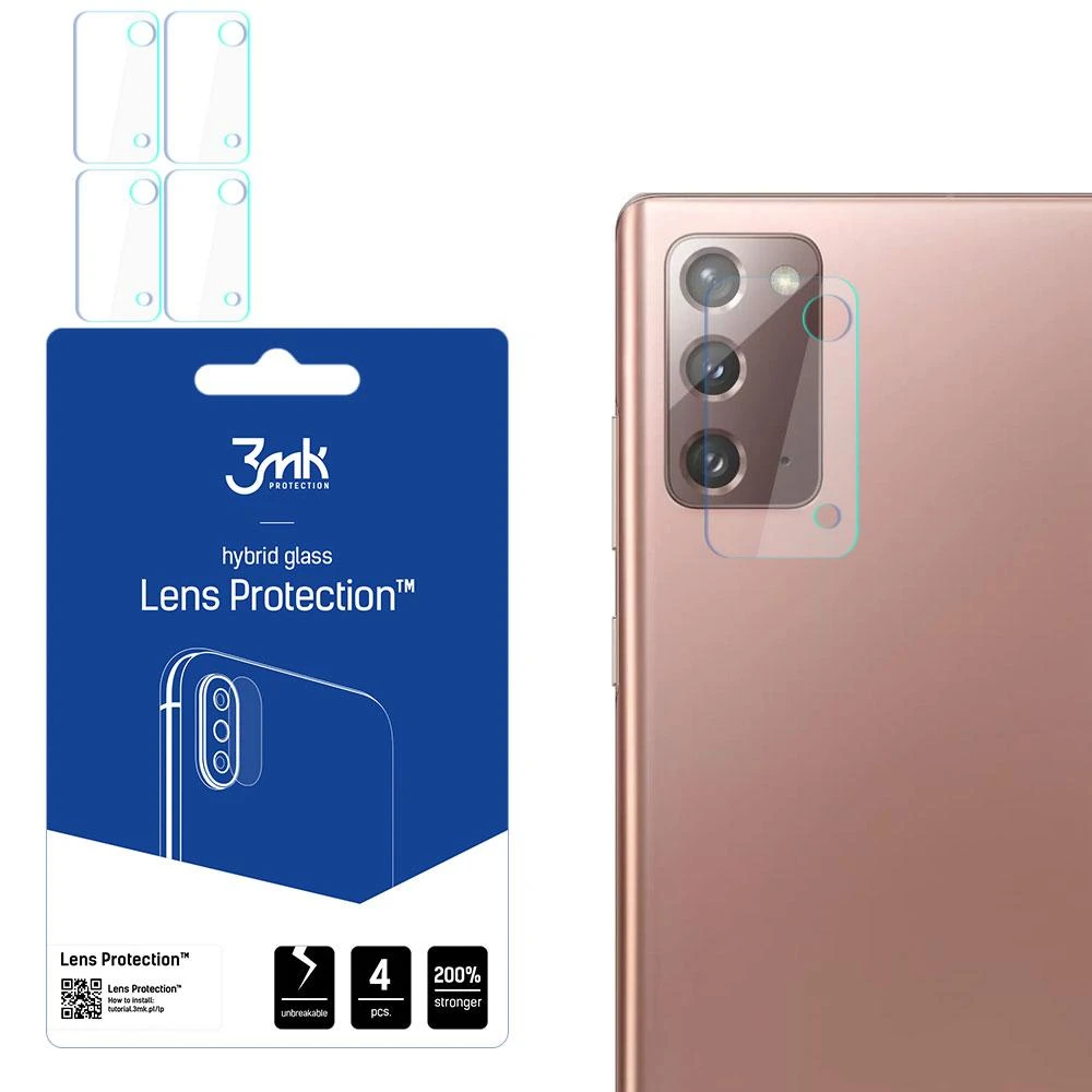3mk Lens Protection™ hibridinis fotoaparato stiklas Samsung Galaxy Note 20 5G