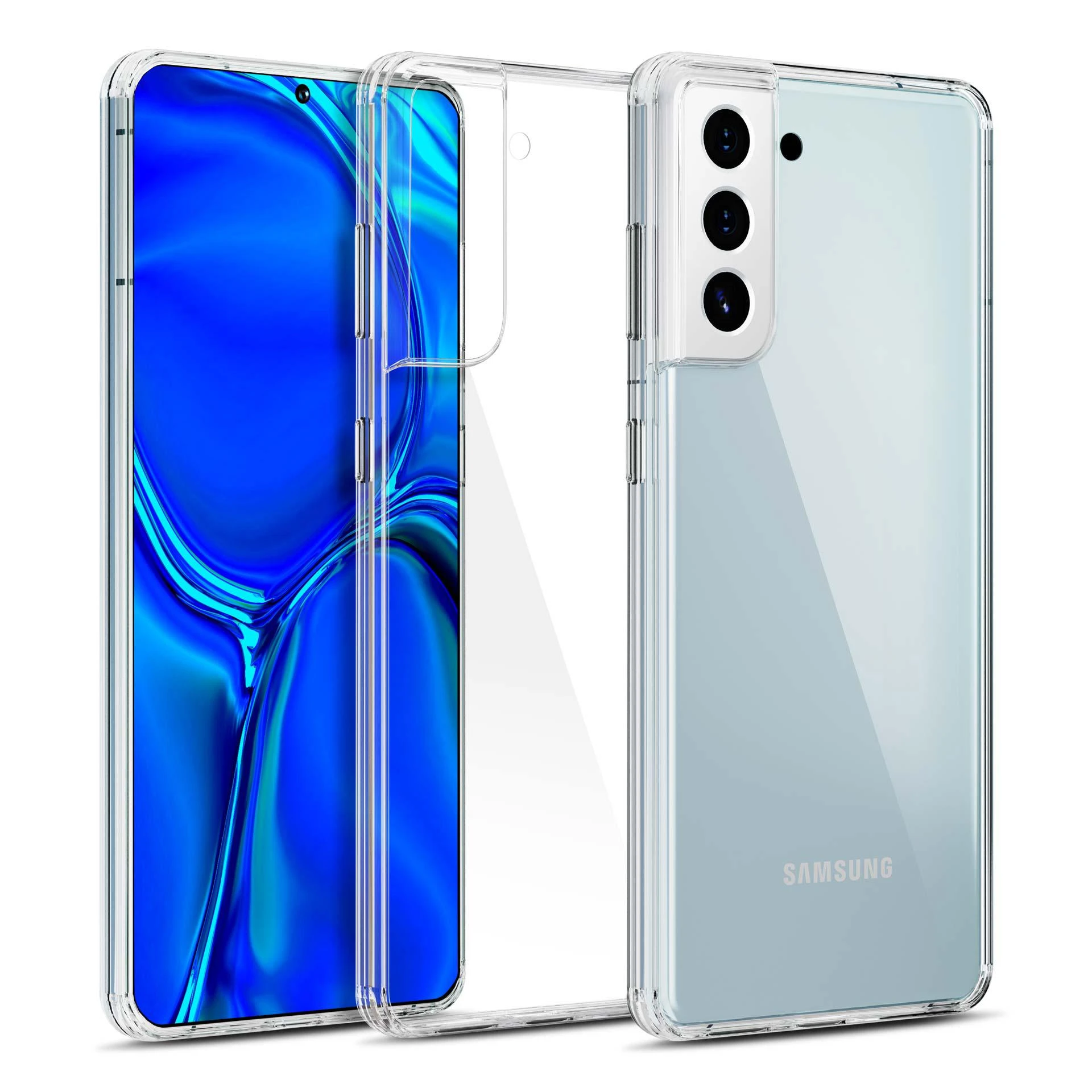 3MK ClearCase Samsung, Galaxy S21 Plus, TPU, skaidrus, skaidrus telefono dėklas