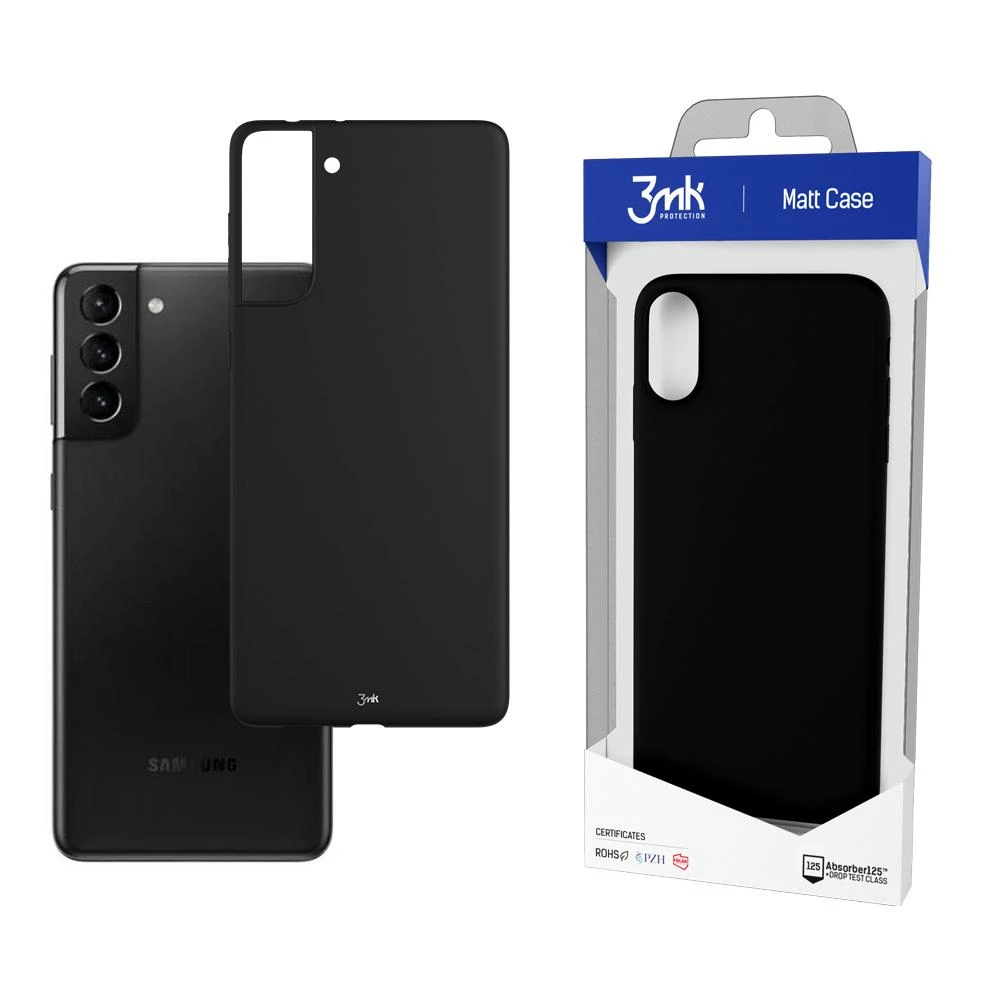 Dėklas 3mk Matt Case Samsung G996 S21 Plus 5G juodas