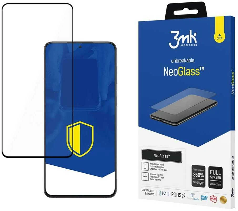 3MK NEOGLASS SAMSUNG GALAXY S21 Juodas