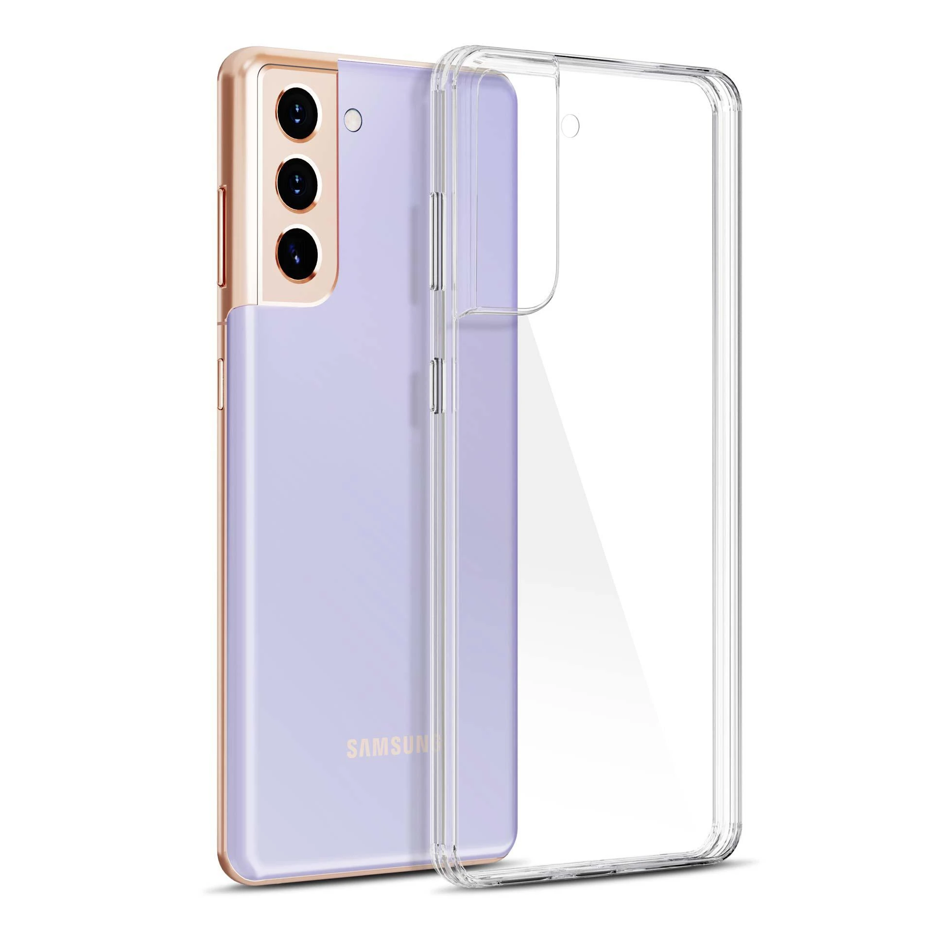 3MK ClearCase Samsung, Galaxy S21, TPU, skaidrus, skaidrus telefono dėklas