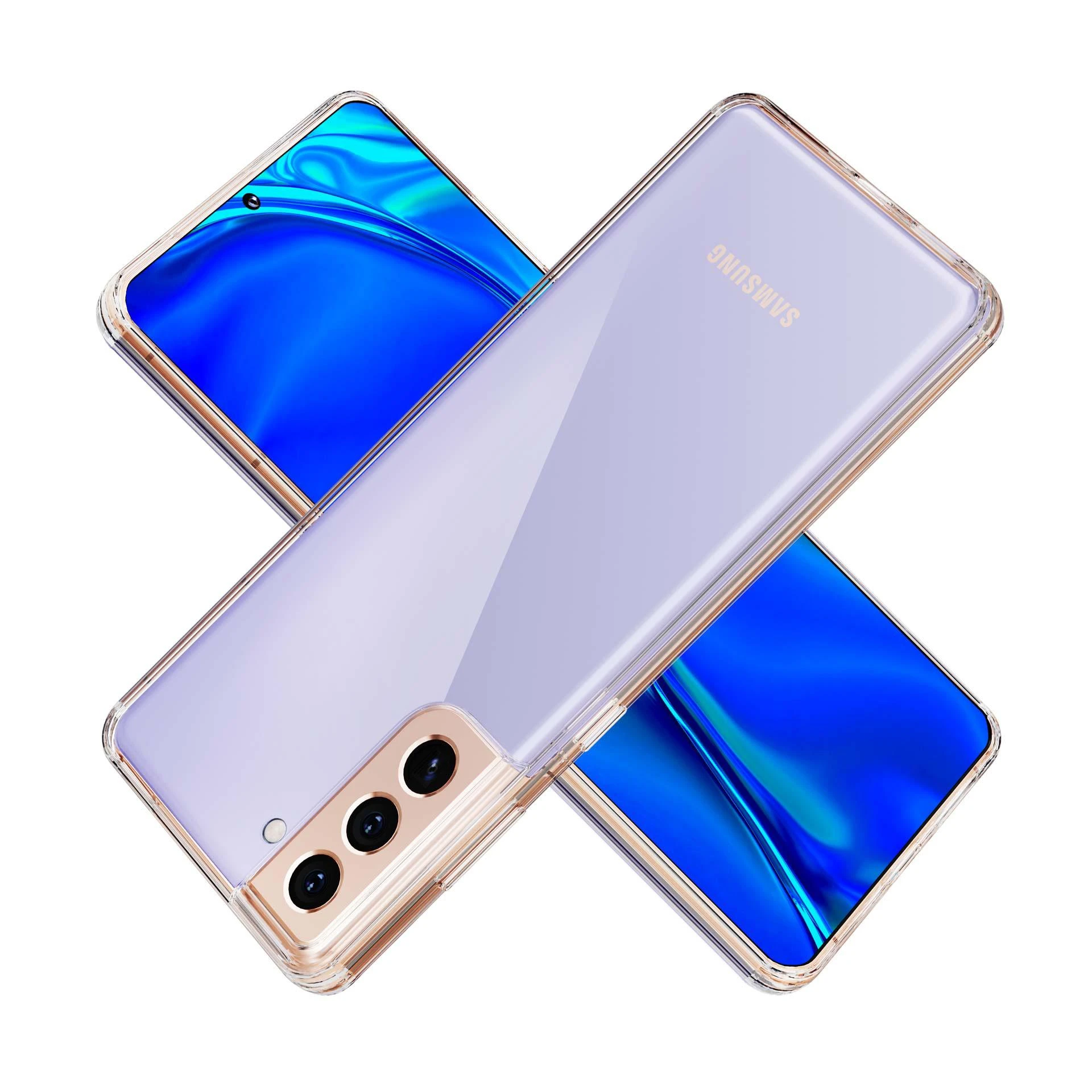 3MK ClearCase Samsung, Galaxy S21, TPU, skaidrus, skaidrus telefono dėklas