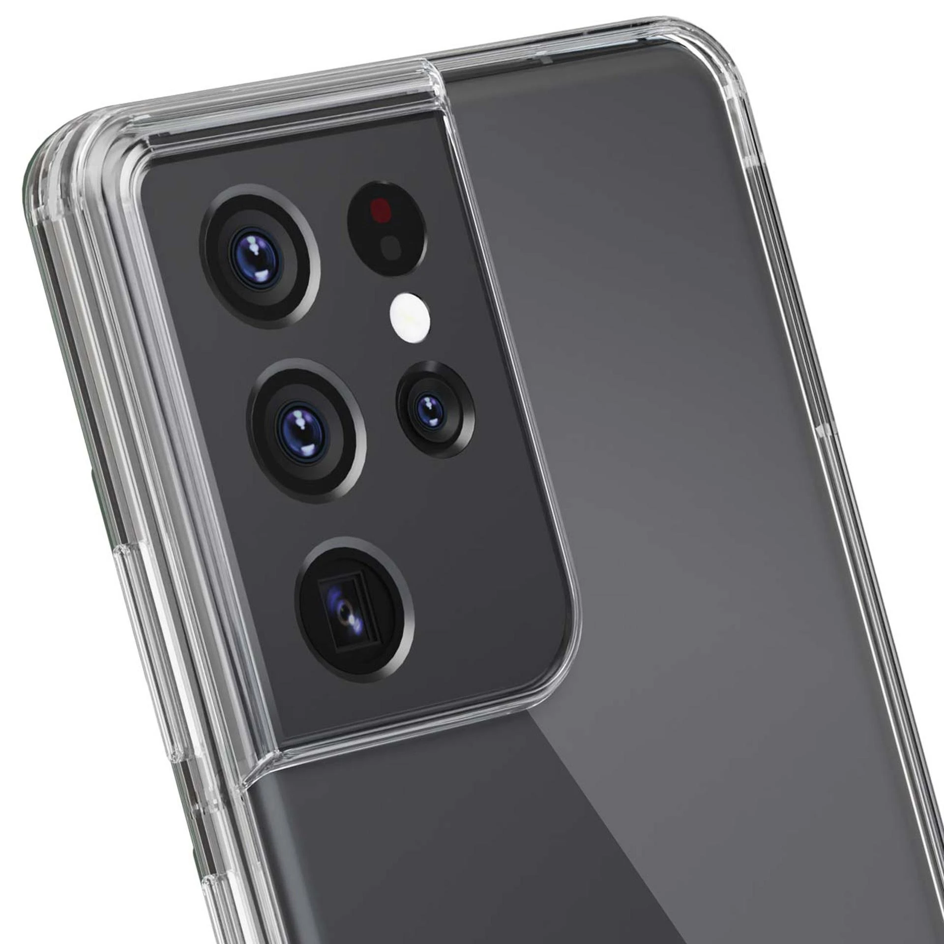 3MK ClearCase Samsung, Galaxy S21 Ultra, TPU, skaidrus, skaidrus telefono dėklas