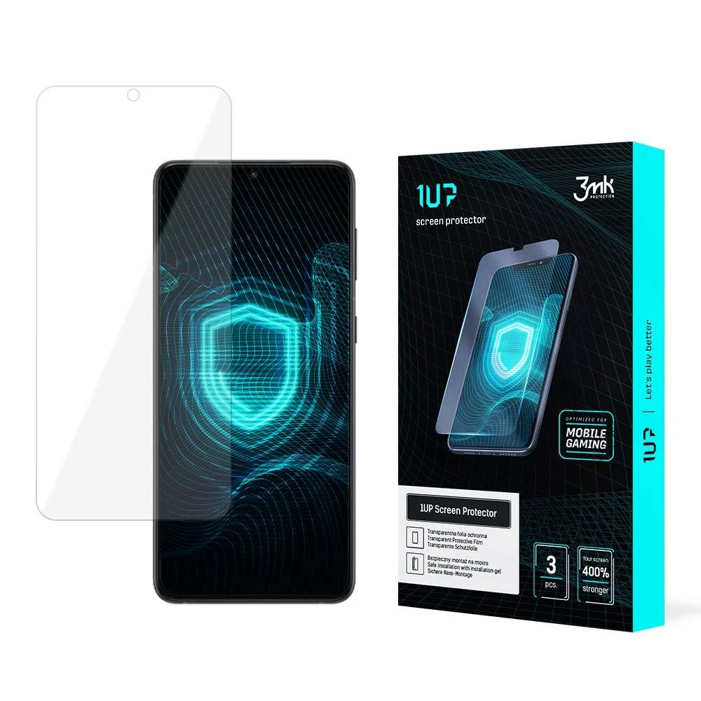 3MK plėvelė 1UP Samsung Galaxy S906 S22 Plus plėvelė Gaming 3vnt