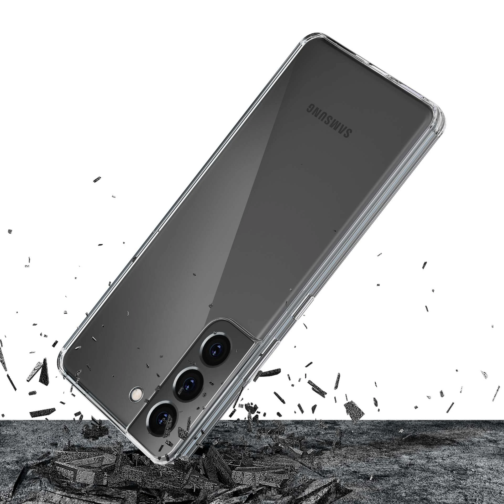 Dėklas 3mk Clear Case 1,2mm Samsung S901 S22 5G