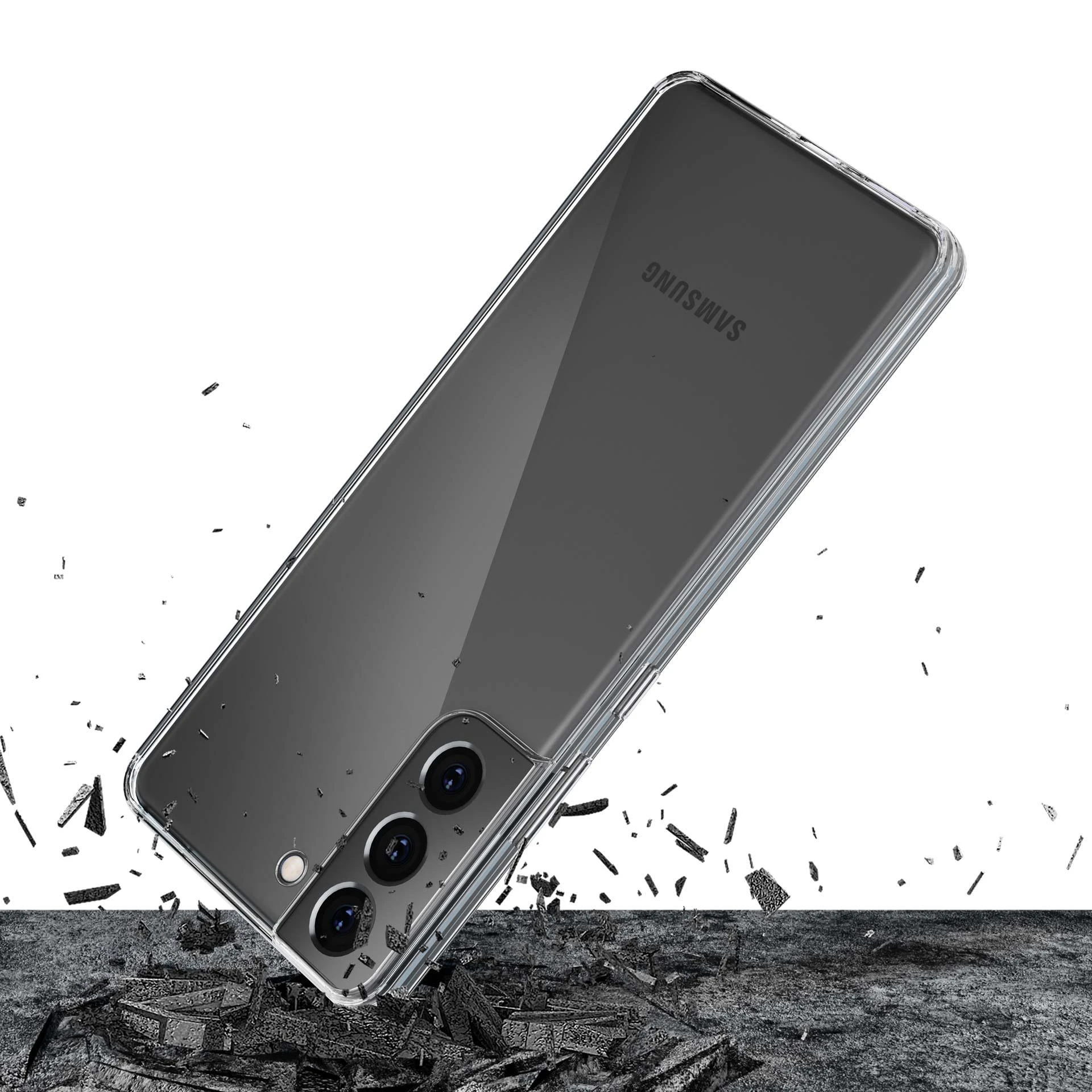 Dėklas 3mk Clear Case 1,2mm Samsung S906 S22 Plus 5G