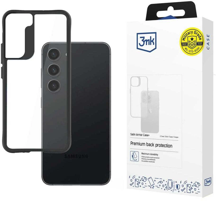 Dėklas Samsung Galaxy S23 5G – 3mk Satin Armor Case+