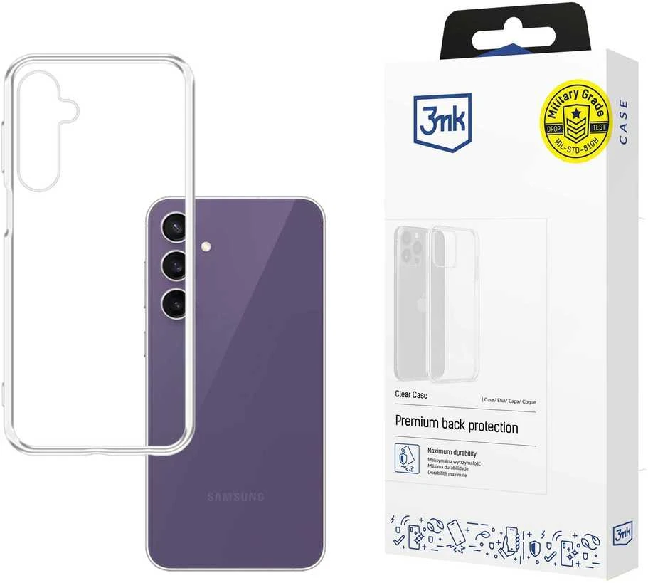 3MK skaidrus Dėklas Samsung Galaxy S24 FE S721