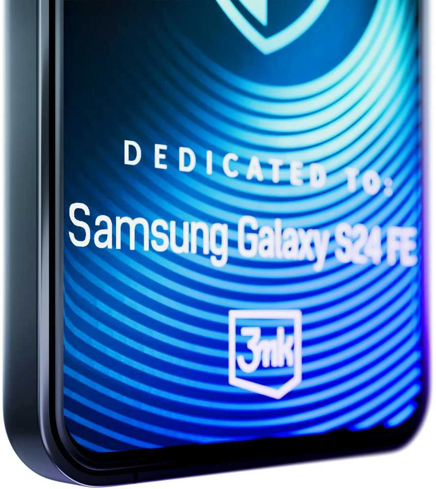 3MK HardGlass Max Lite Samsung Galaxy S24 FE S721 juodos spalvos, Fullscreen Glass Lite
