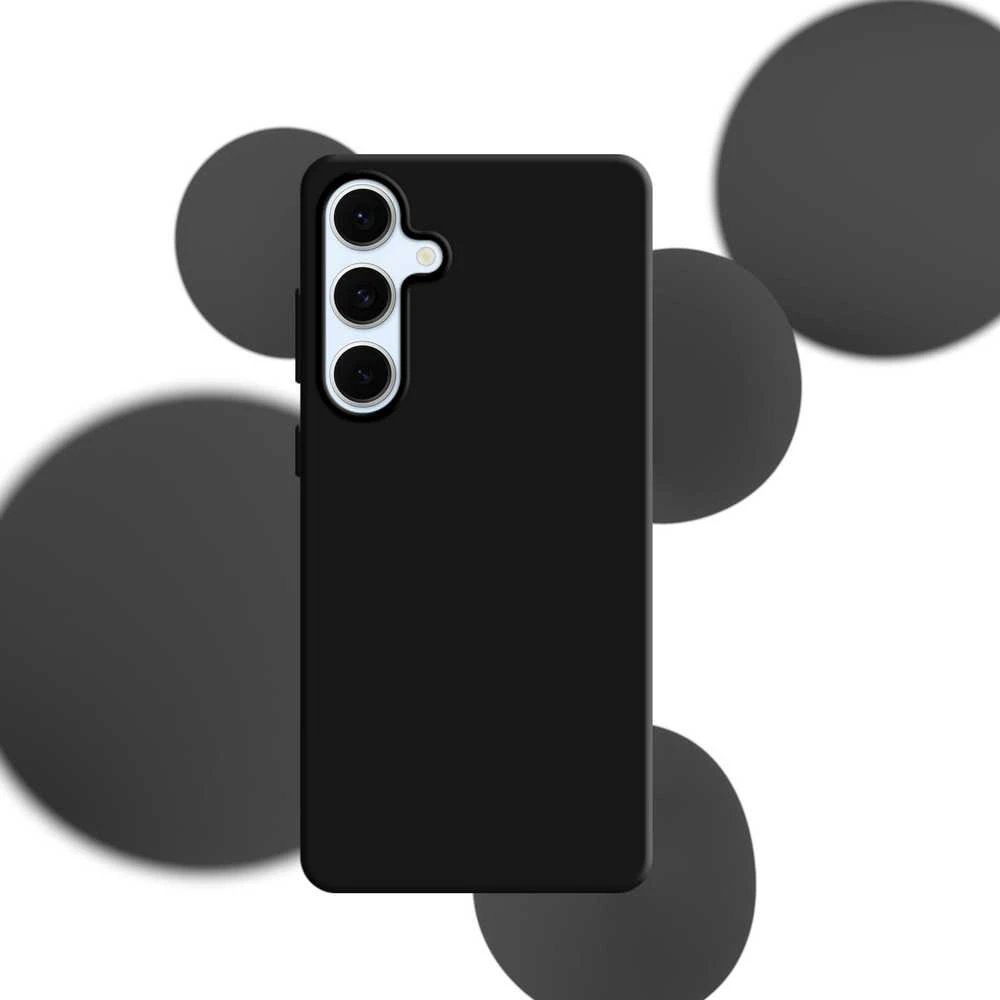 3mk Silicone Samsung Galaxy S24 FE - dėklas telefonui juodos spalvos