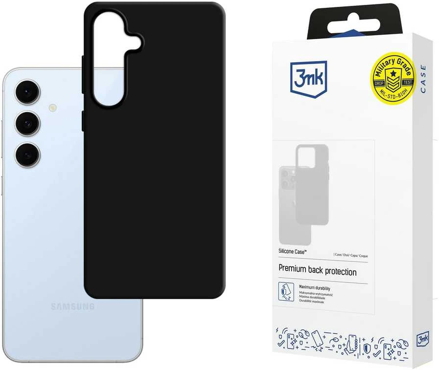 3mk Silicone Samsung Galaxy S24 FE - dėklas telefonui juodos spalvos