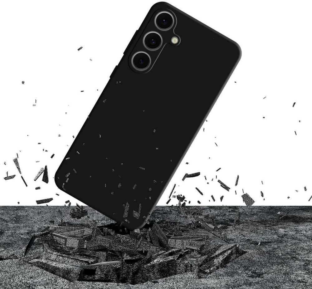 3mk Silicone Samsung Galaxy S24 FE - dėklas telefonui juodos spalvos