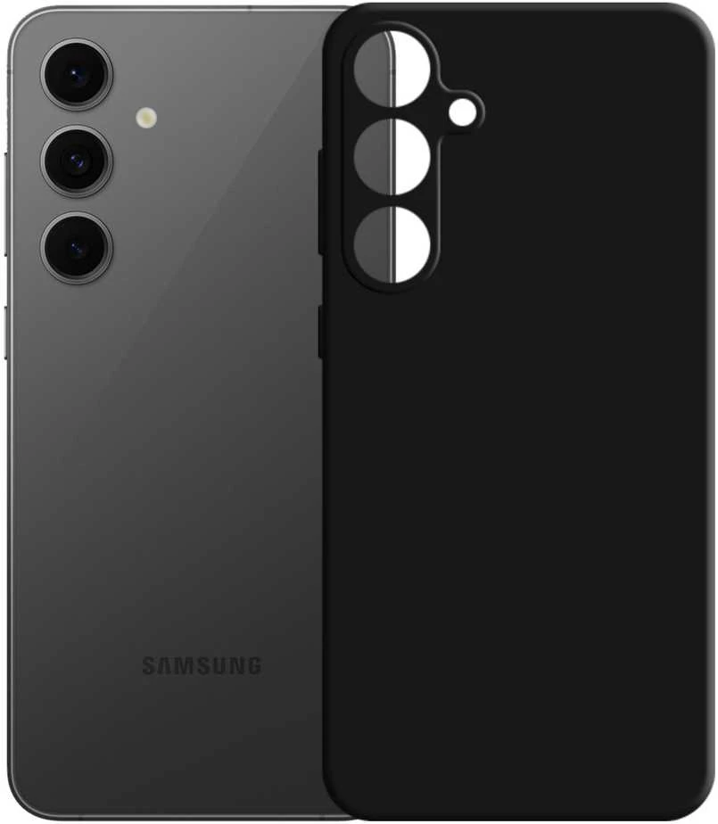 3mk Silicone Samsung Galaxy S24 FE - dėklas telefonui juodos spalvos