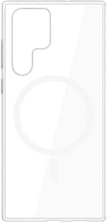 3mk Clear MagSamsung Galaxy S24 Ultra - dėklas telefonui skaidrus