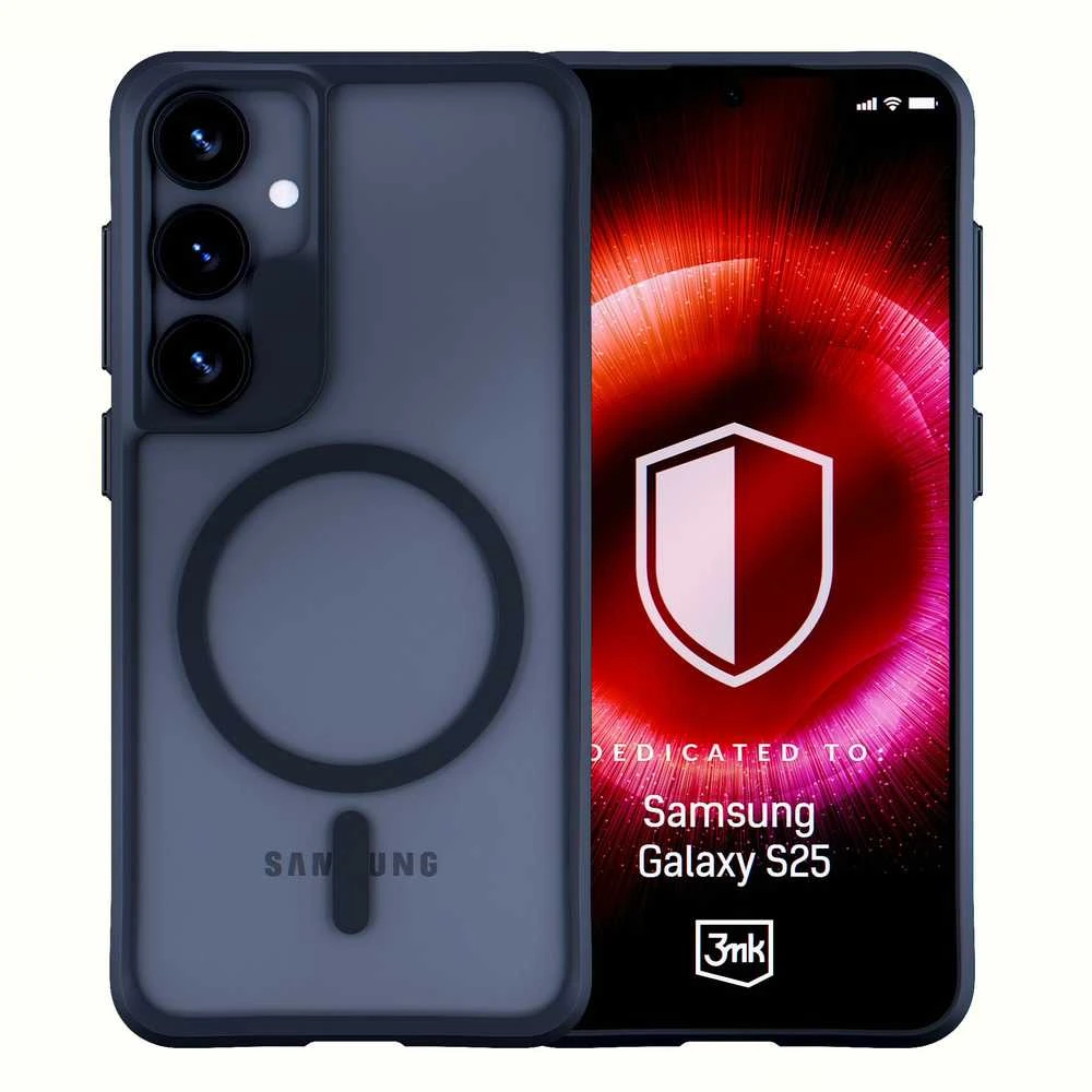 3mk Satin Armor MagSamsung Galaxy S25 - dėklas telefonui skaidrus