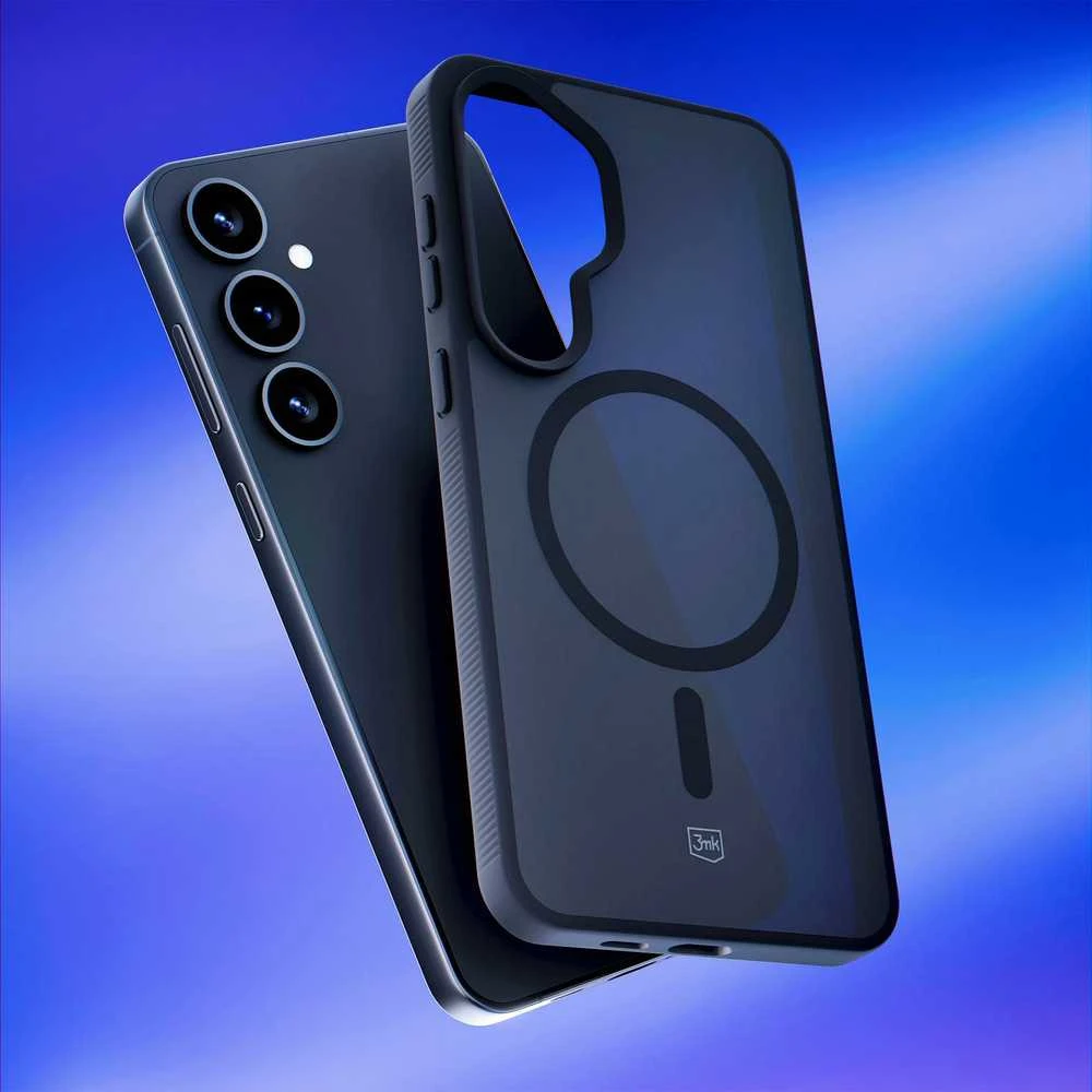 Dėklas 3MK Smoke MagCase skirtas Samsung Galaxy S25+