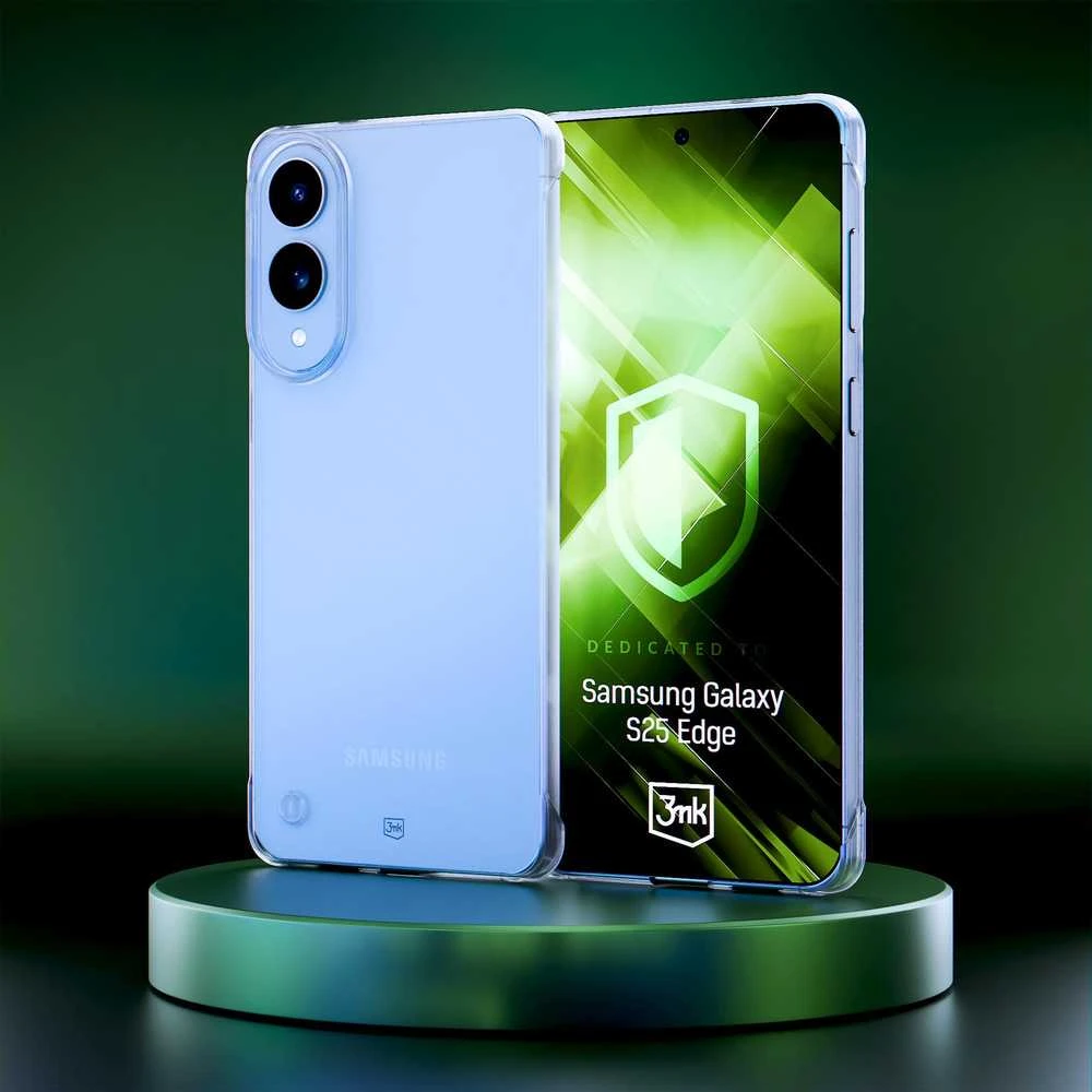 Samsung Galaxy S25 Edge – 3mk Just20g skaidrus Dėklas