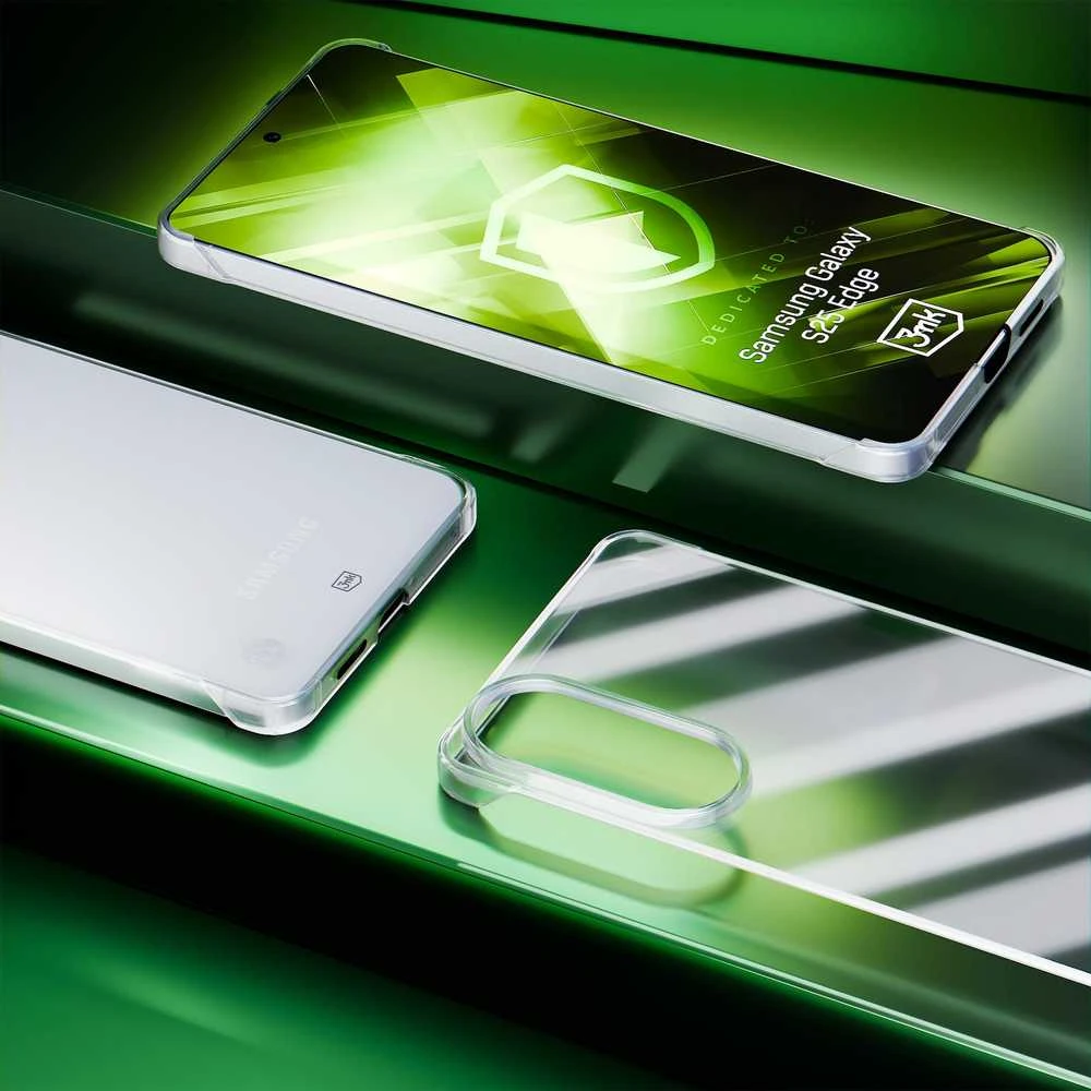 Samsung Galaxy S25 Edge – 3mk Just20g skaidrus Dėklas