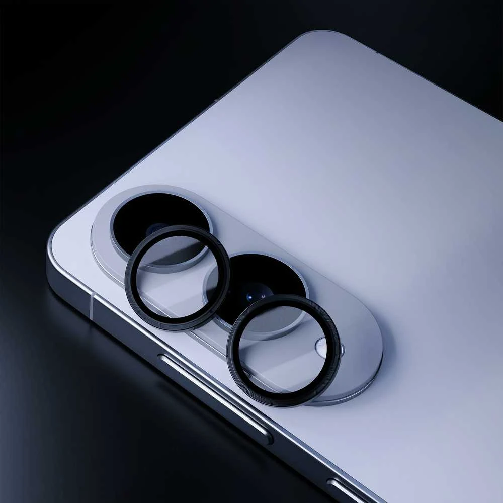 3MK Lens Protection Pro kameros objektyvo apsauga Samsung Galaxy S25 Edge Juodas 1 vnt.