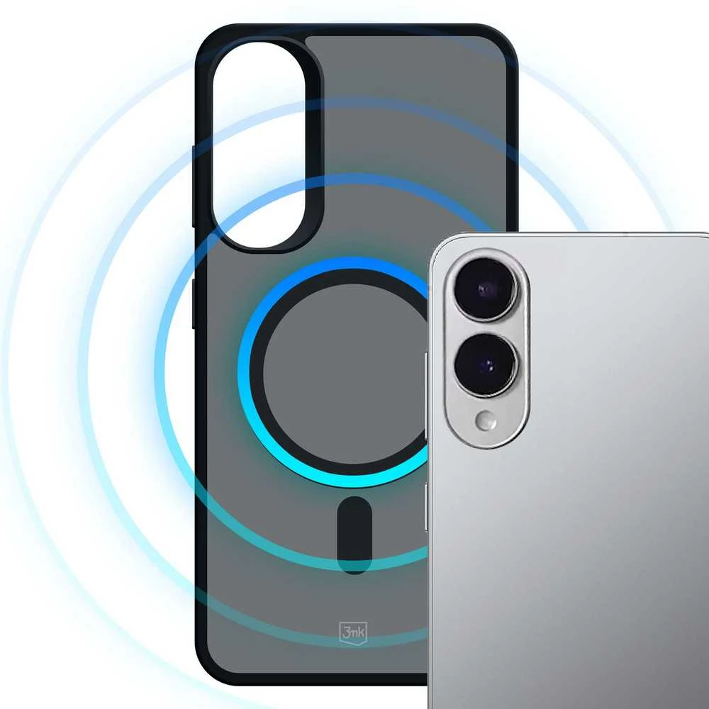 Samsung Galaxy S25 Edge - 3mk Smoke MagDėklas