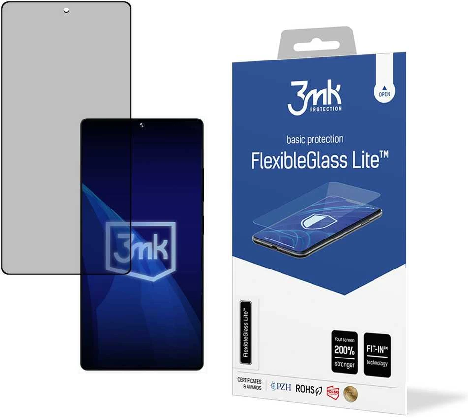3mk FlexibleGlass Lite - hibridinis stiklo sijonas Samsung Galaxy S25 Ultra