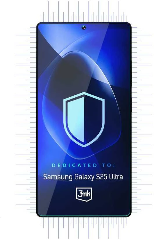 3MK „FlexibleGlass“ hibridinis stiklo sijonas „Samsung Galaxy S25 Ultra“