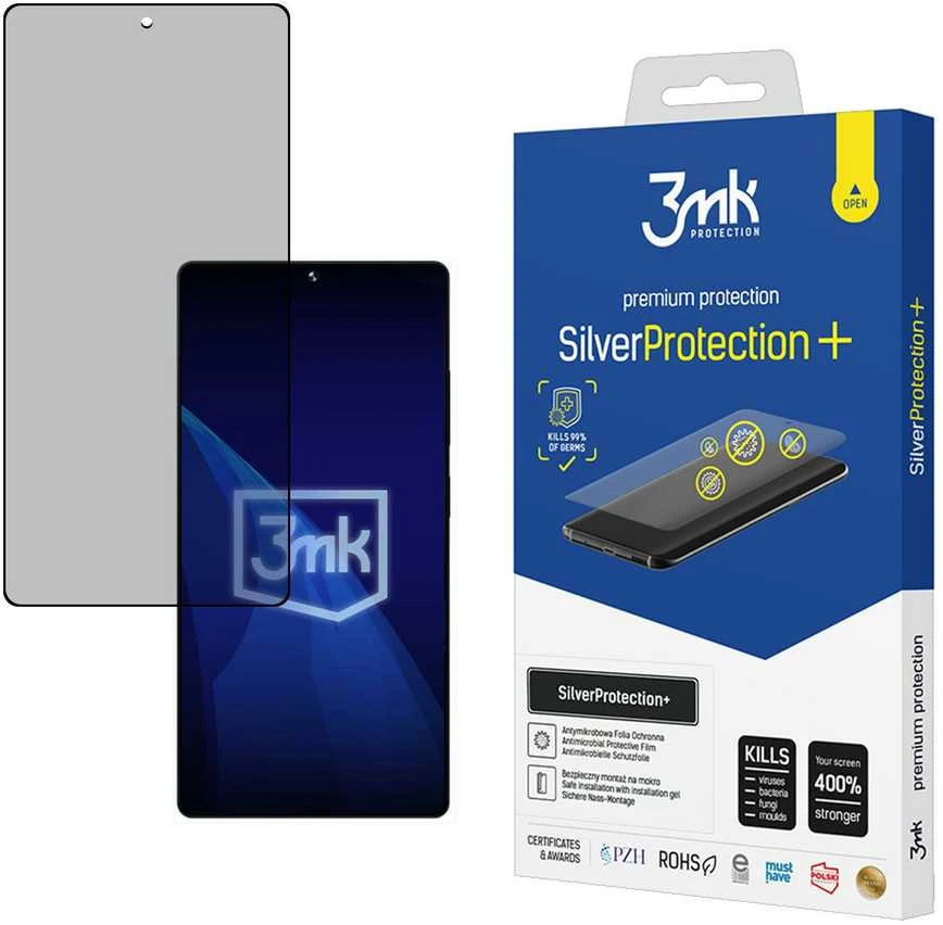 3MK SilverProtect+ Samsung Galaxy S25 Ultra Plėvelė antimikrobinė montuojama šlapiuoju būdu