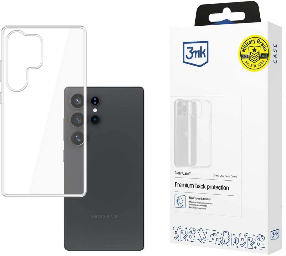 3MK skaidrus Dėklas Samsung Galaxy S25 Ultra