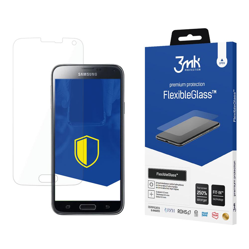 3MK FlexibleGlass Ekrano apsauga, Samsung, S5 Neo G903F, Hibridinis stiklas, Skaidrus