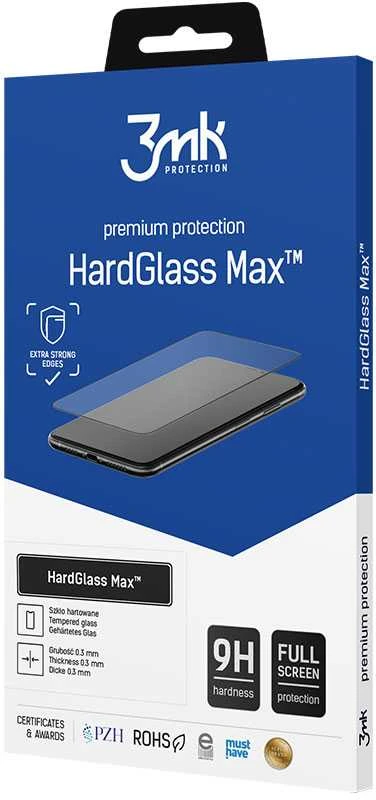 3MK HardGlass Max 3D ekrano apsauga, Samsung, Galaxy S9, grūdintas stiklas, skaidrus/Juodas
