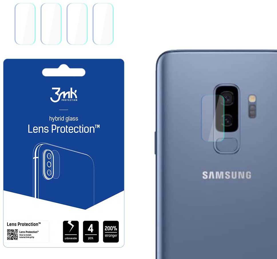 Samsung Galaxy S9 Plus - 3mk Lens Protection