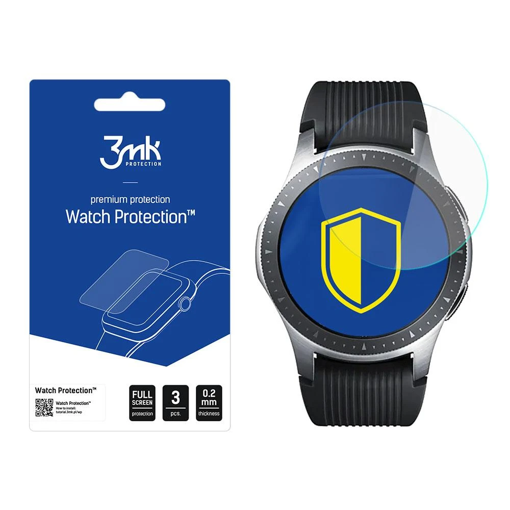 LCD apsauginė plėvelė 3MK Watch ARC Samsung Watch 46mm 3vnt