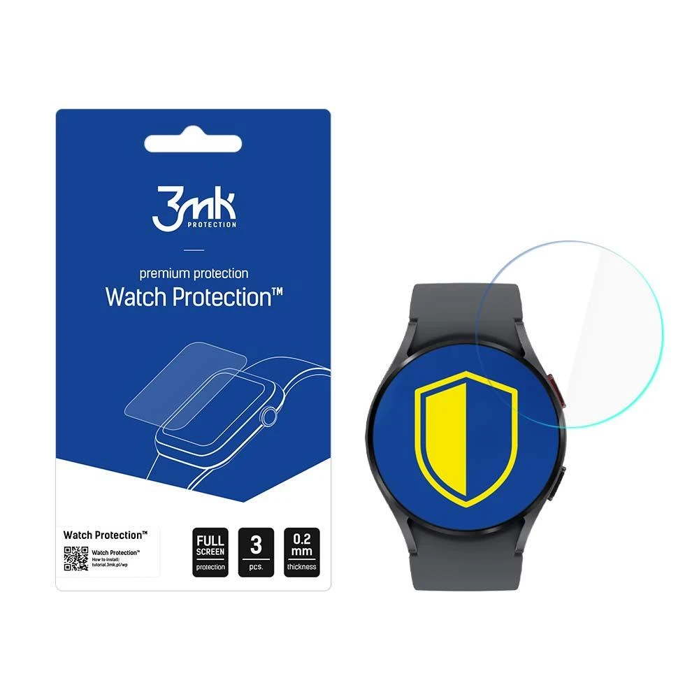 LCD apsauginis stikliukas 3mk Flexible Glass Samsung Watch 5 40mm