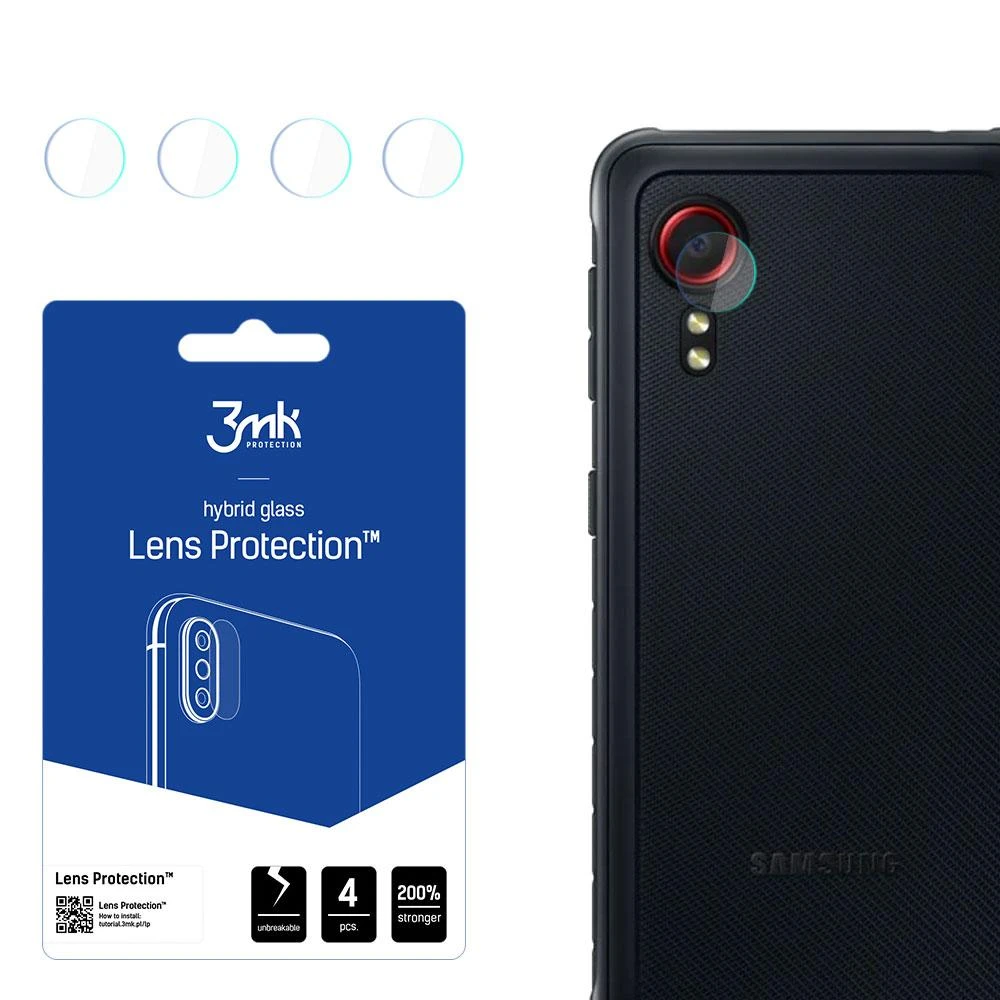 3MK Lens Protect Samsung Galaxy Xcover 5 kameros apsauga 4vnt