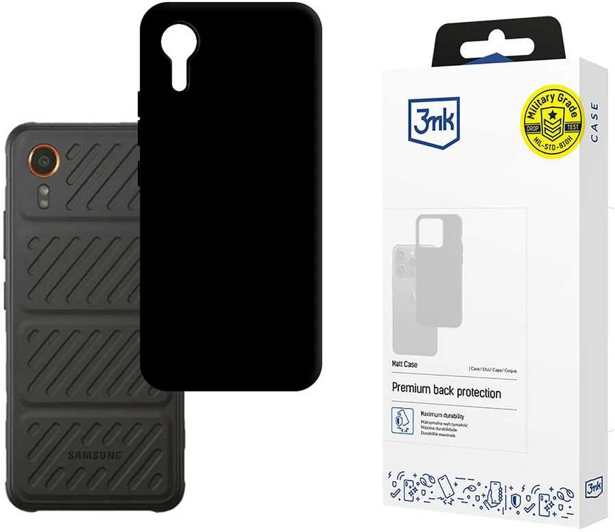 Dėklas 3mk Matt Case Samsung G556 Xcover7 juodas