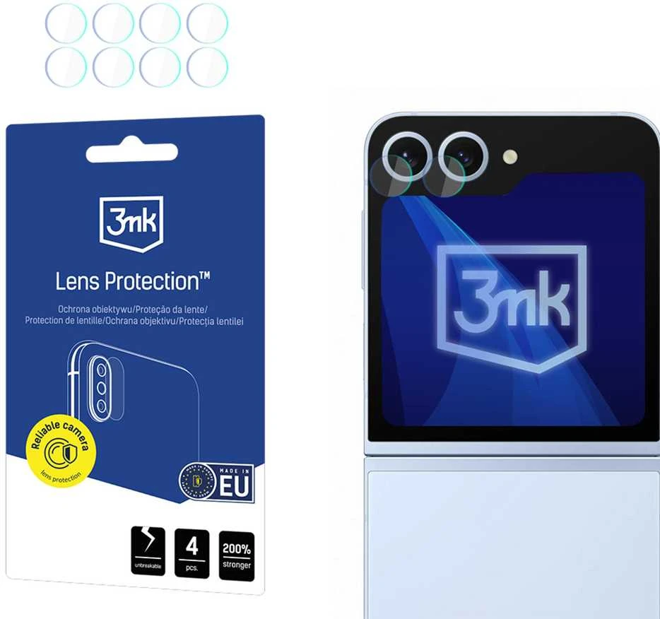 3Mk „Samsung Galaxy Z Flip 6“ – 3 mk objektyvo apsauga