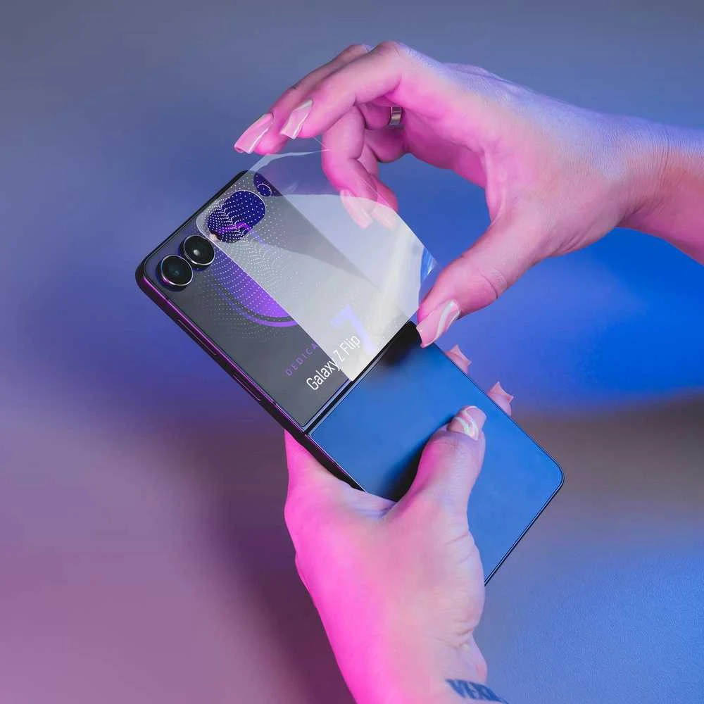 LCD apsauginė plėvelė 3mk Sidabrinis Protection+ Folded Edition Samsung F751 Z Flip7