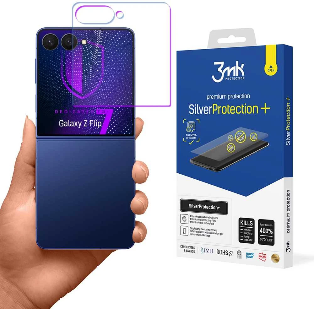 3Mk „Samsung Galaxy Z Flip 7“ – 3 mk sidabrinė apsauga+