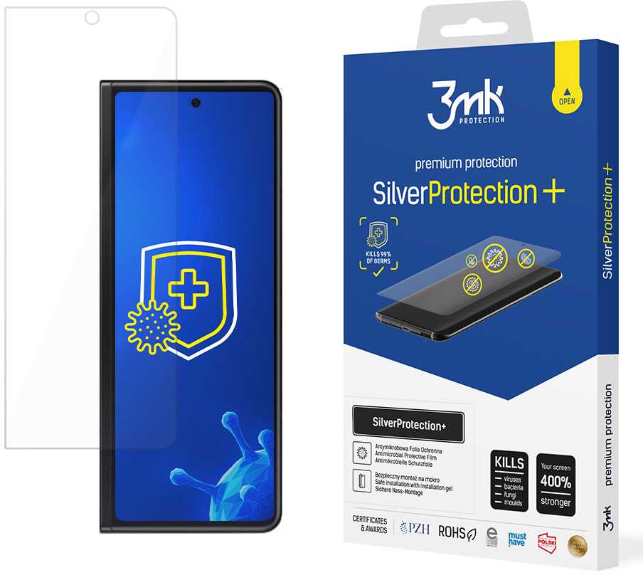 Samsung Galaxy Z Fold 3 5G (priekyje) – 3mk SilverProtection+