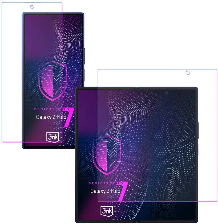 LCD apsauginė plėvelė 3mk Sidabrinis Protection+ Folded Edition Samsung F966 Z Fold7